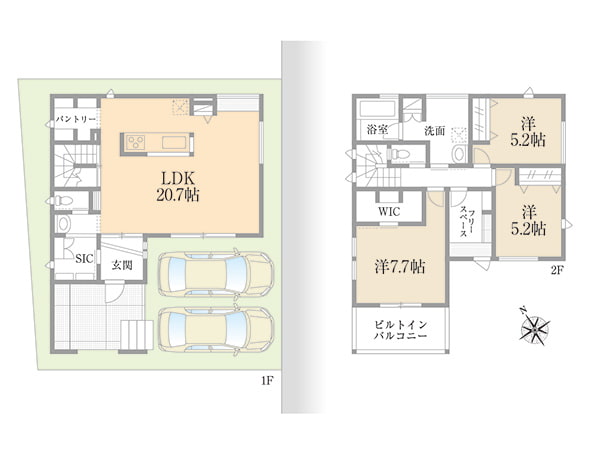 花見川区 K様邸 間取り