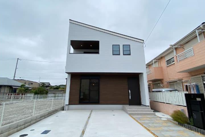 大型収納と小スペースを活かしたワクワクがつまった間取の家